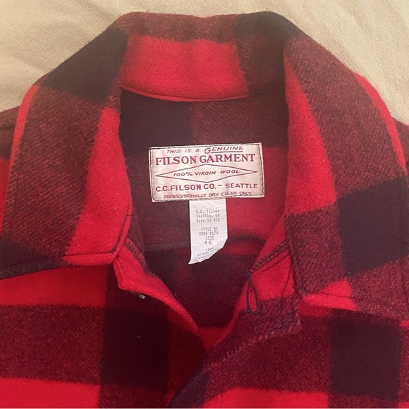 Vintage Filson Cruiser Jacket Mint Conditon Never Been Worn - Picture 5 of 8